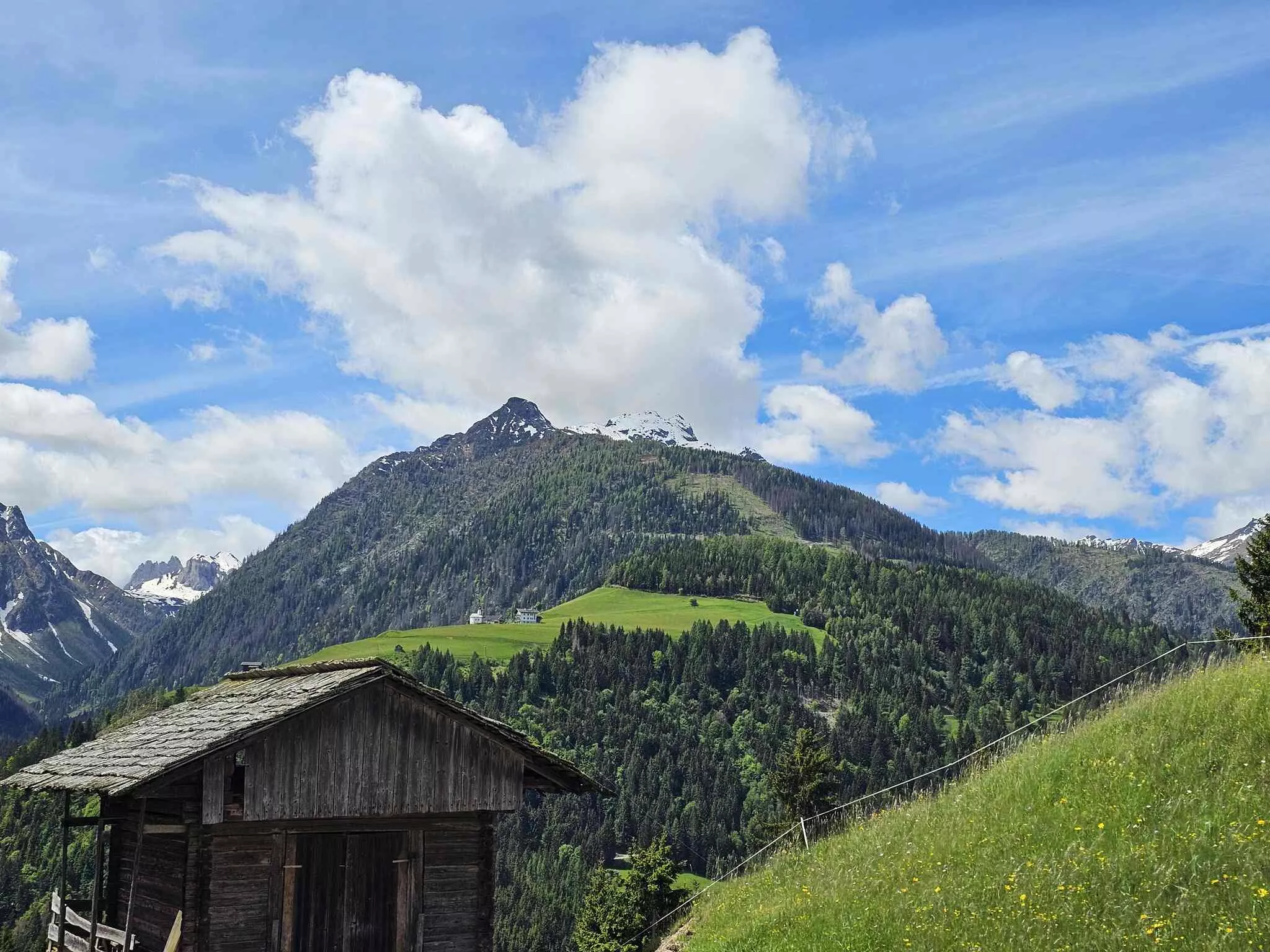 Ein Blick in die Lesachtaler Berge